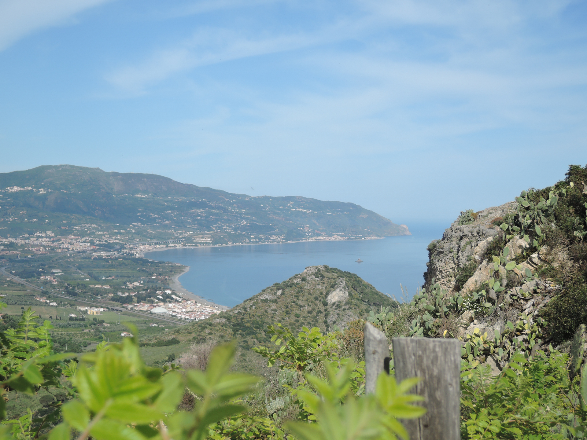 Küstenblick bei Patti, Sizilien